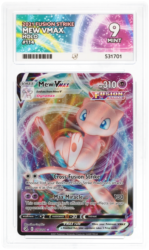 Mew VMAX 114/264 - Ace 9 - Fusion Strike