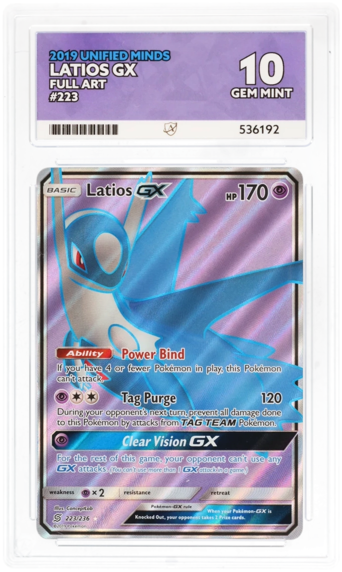 Latios GX - ACE 10   (Front)