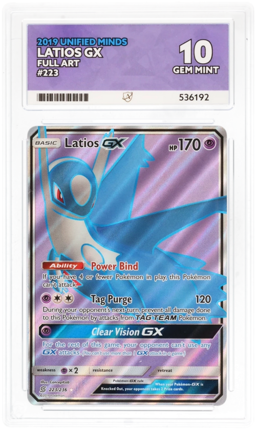 Latios GX - ACE 10   (Front)