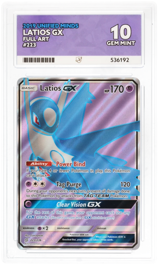 Latios GX - ACE 10   (Front)