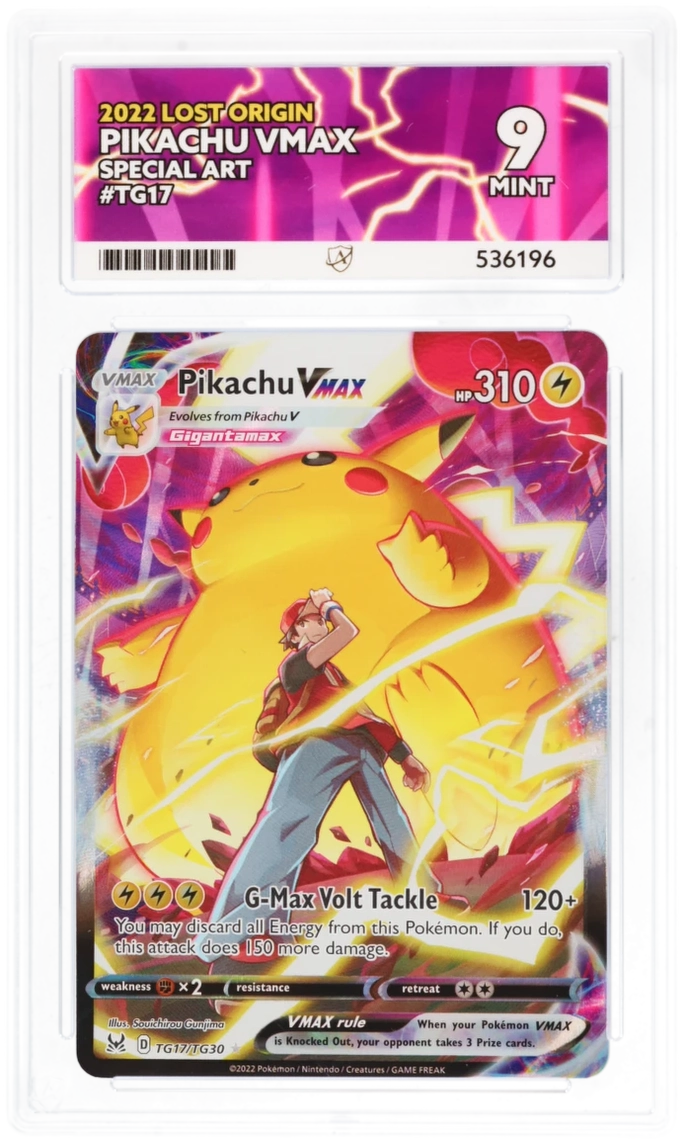 Pikachu VMAX - ACE 9   (Front)