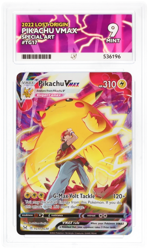 Pikachu VMAX - ACE 9   (Front)