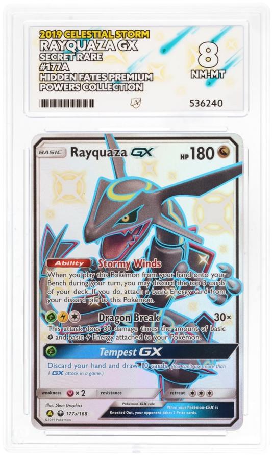 Rayquaza GX - ACE 8   (Front)