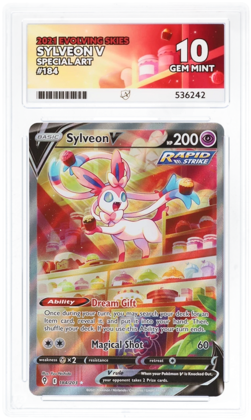 Sylveon V 184 - Ace 10 - Evolving Skies