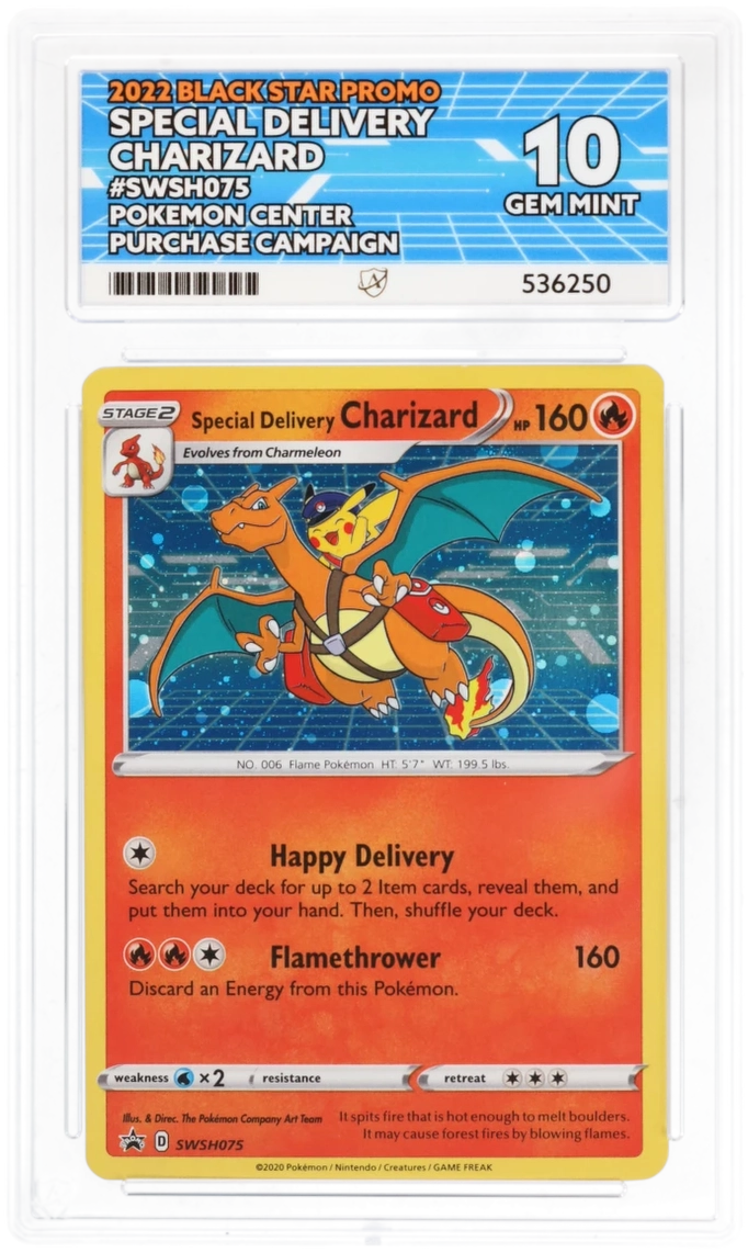 Special Delivery Charizard - ACE 10   (Front)