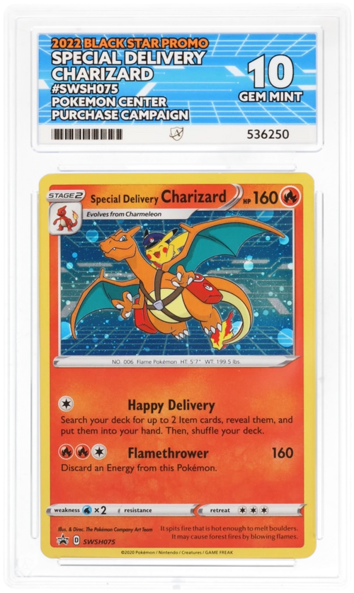 Special Delivery Charizard - ACE 10   (Front)