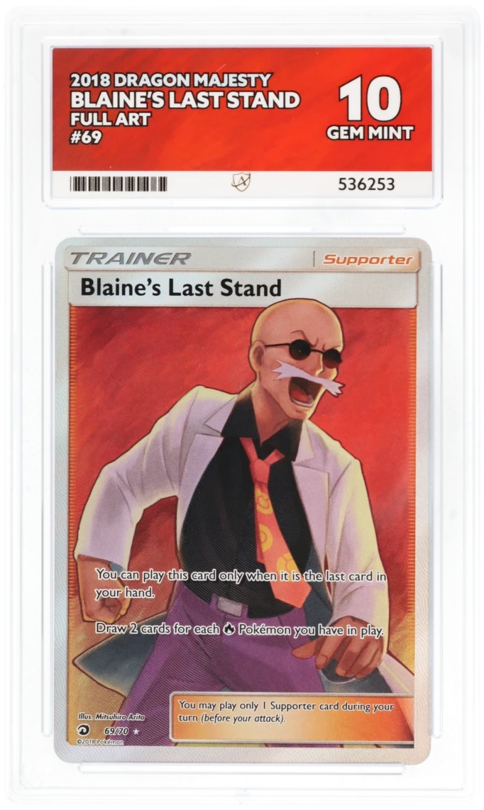 Blaine's Last Stand - ACE 10   (Front)