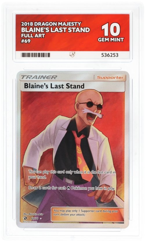 Blaine's Last Stand - ACE 10   (Front)