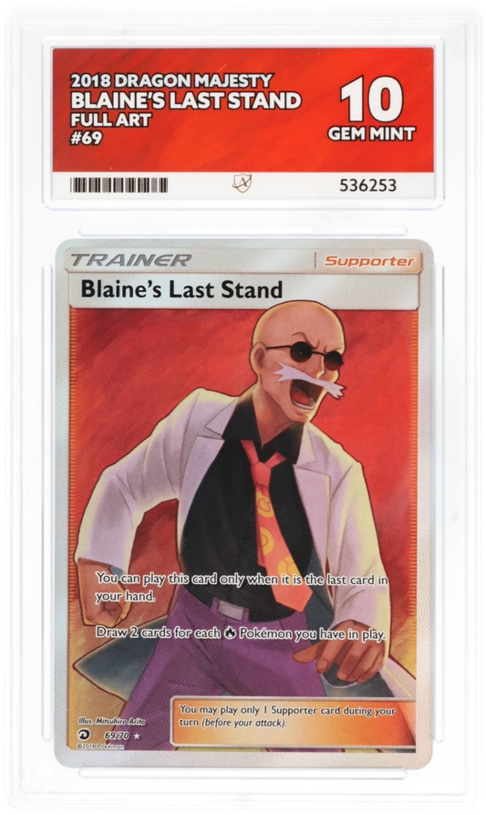 Blaine's Last Stand - ACE 10   (Front)