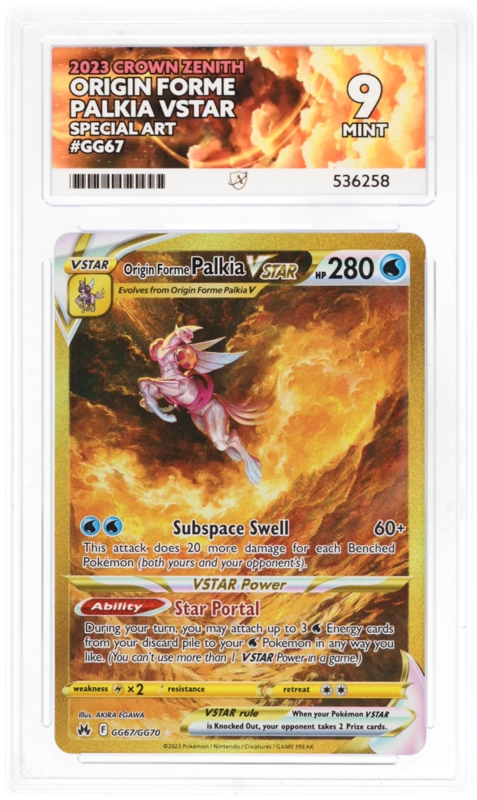 Origin Forme Palkia VSTAR - ACE 9   (Front)