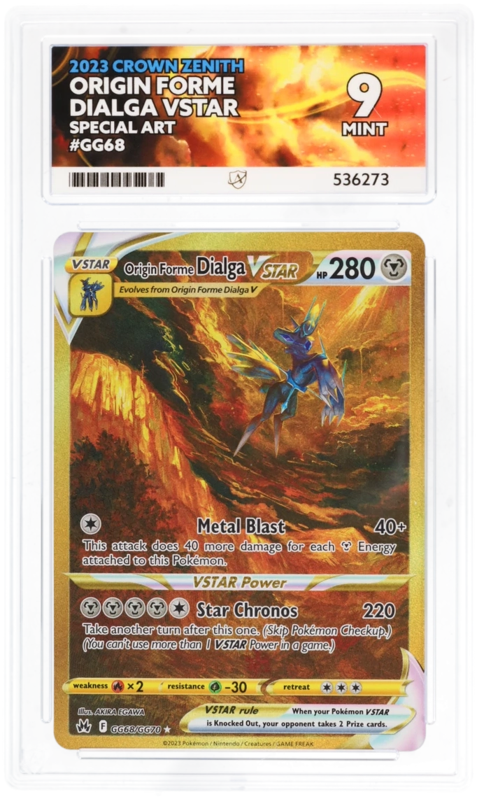 Origin Forme Dialga VSTAR - ACE 9   (Front)