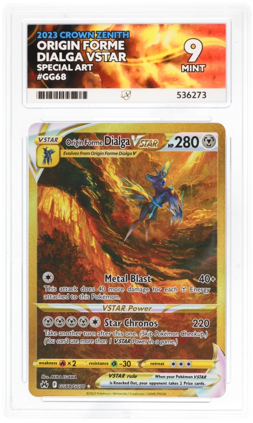 Origin Forme Dialga VSTAR - ACE 9   (Front)