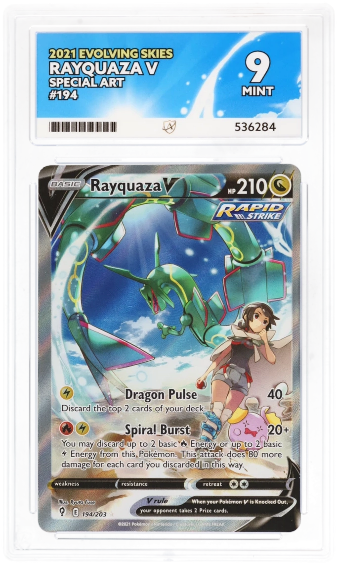 Rayquaza V - ACE 9   (Front)