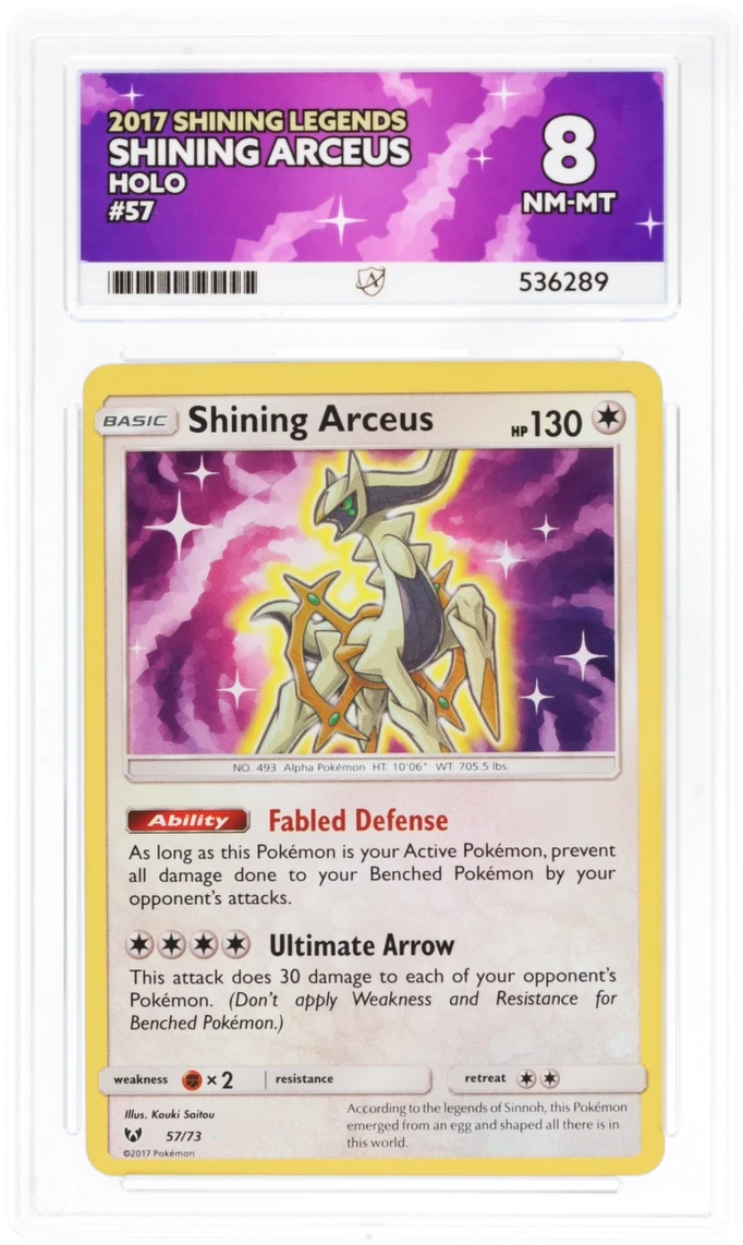 Shining Arceus - ACE 8   (Front)