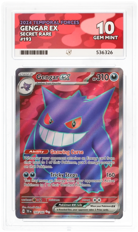Gengar ex - ACE 10   (Front)
