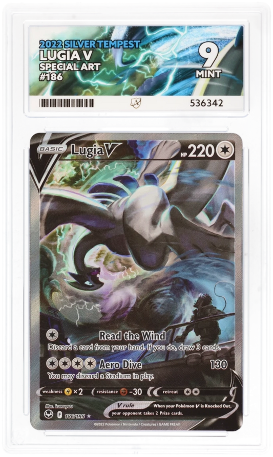 Lugia V 186/195 - Ace 9 - Silver Tempest