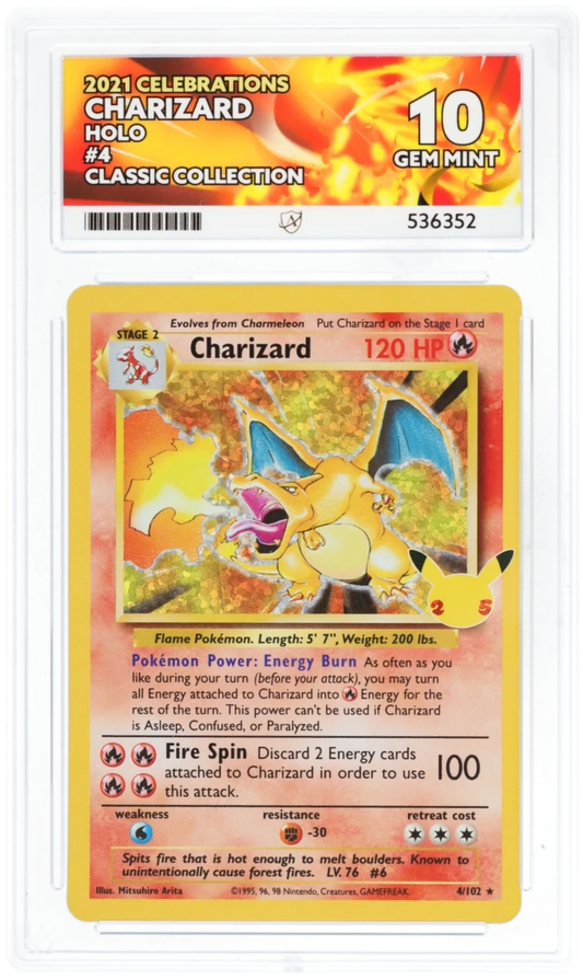Charizard 4/102 - Ace 10 - Celebrations