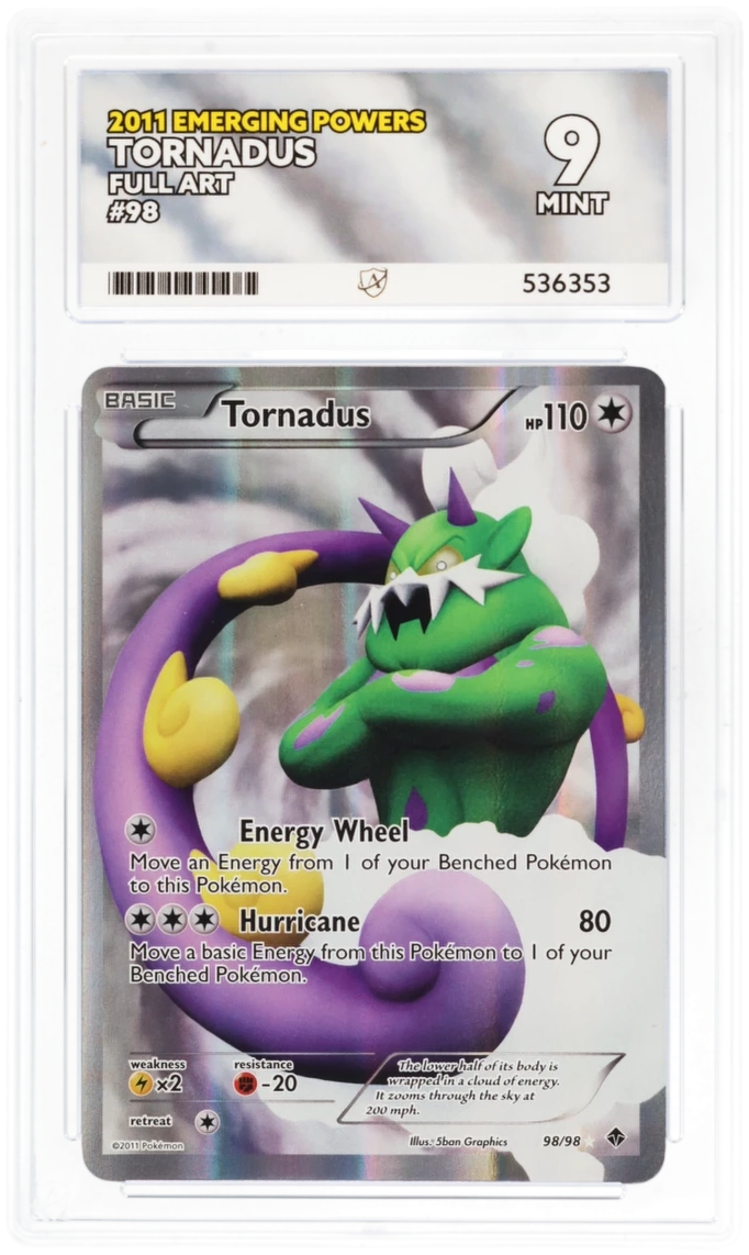 Tornadus Full Art 98 - Ace 9 - Emerging Powers