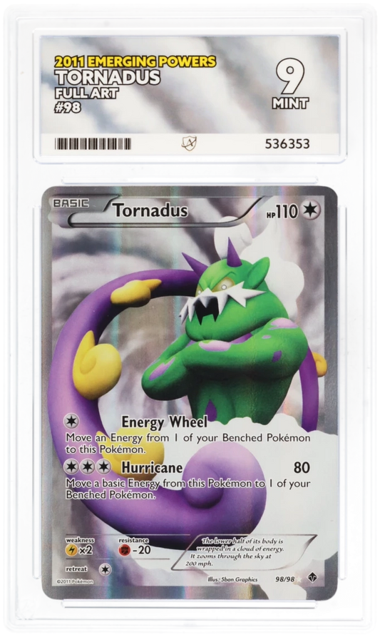 Tornadus Full Art 98 - Ace 9 - Emerging Powers
