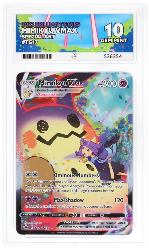 Mimikyu VMAX - ACE 10   (Front)