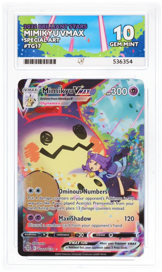 Mimikyu VMAX - ACE 10   (Front)