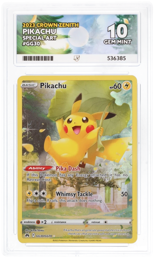 Pikachu GG30 - Ace 10 - Crown Zenith