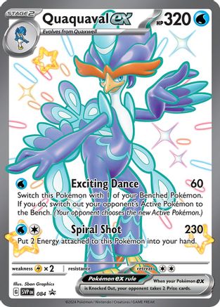 Quaquaval ex 84 - SV Scarlet & Violet Promo Cards Holofoil