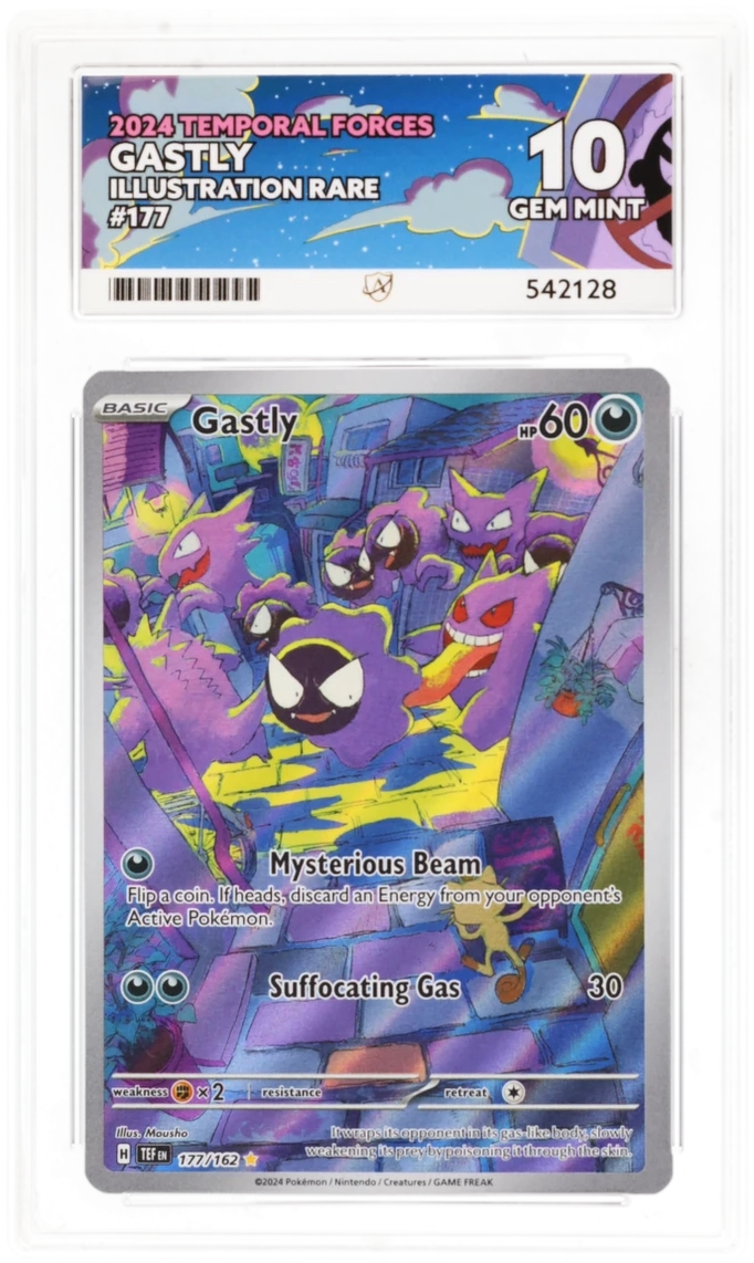 Gastly IR 177/162 - Ace 10 - Temporal Forces