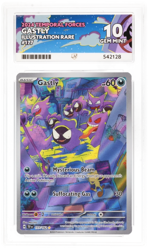 Gastly IR 177/162 - Ace 10 - Temporal Forces