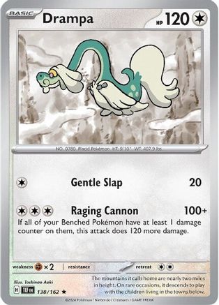 Drampa - 138/162 138 - SV05 Temporal Forces Holofoil