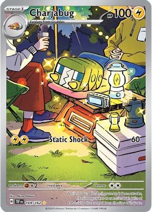 Charjabug - 169/162 169 - SV05 Temporal Forces Holofoil