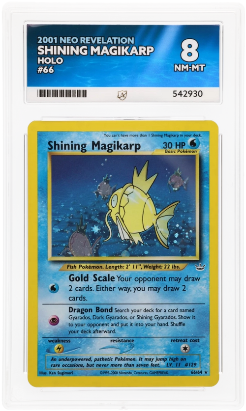 ACE 8 - Shining Magikarp - 66/64 - Neo Revelation - Pokemon - front