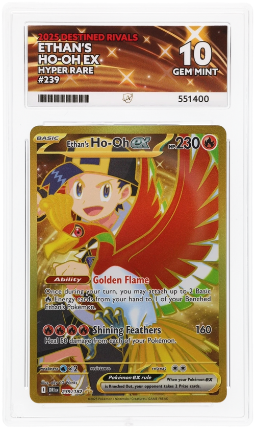 Ethan's Ho Oh EX 239 - Ace 10 - Destined Rivals