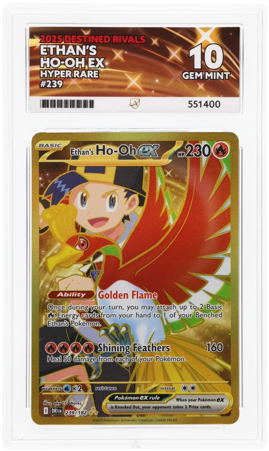 Ethan's Ho Oh EX 239 - Ace 10 - Destined Rivals