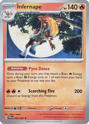 Infernape - 033/167 33 - Deck Exclusives