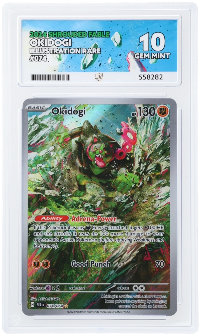 ACE 10 - Okidogi - 074/064 - Shrouded Fable - Pokemon