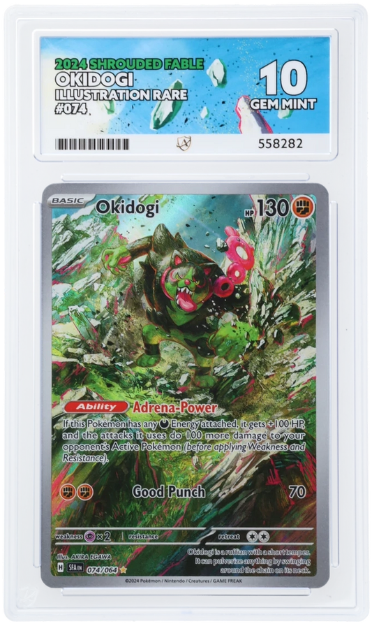ACE 10 - Okidogi - 074/064 - Shrouded Fable - Pokemon
