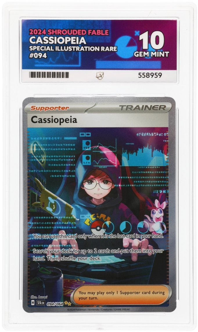 ACE 10   - Cassiopeia - 094/064 - Shrouded Fable - Pokemon
