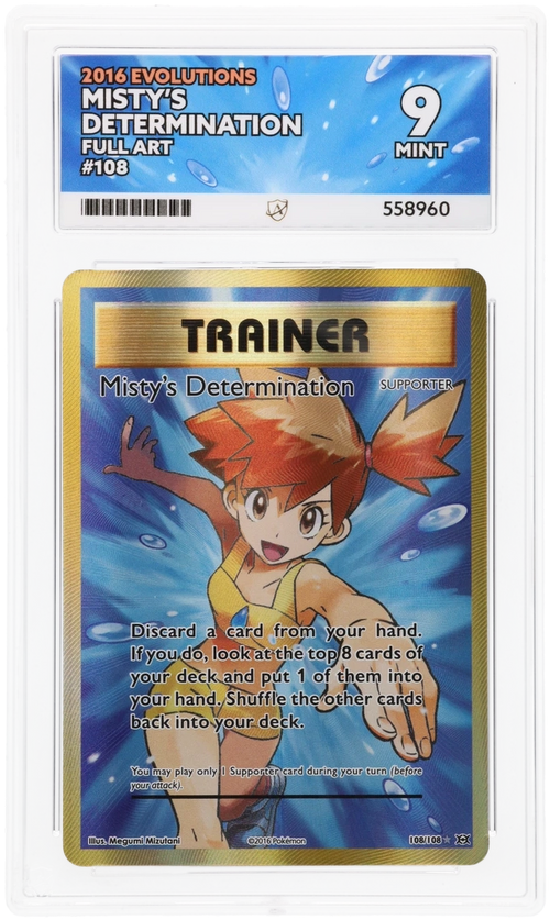 ACE 9   - Misty's Determination - 108/108 - Evolutions - Pokemon