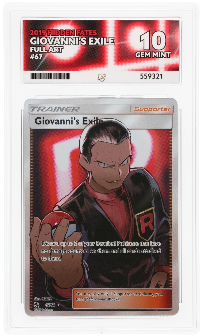 Giovanni's Exile 67/68 - Ace 10 - Hidden Fates