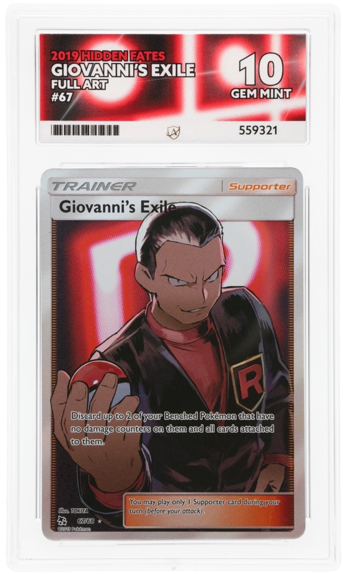 Giovanni's Exile 67/68 - Ace 10 - Hidden Fates