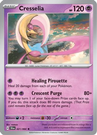 Cresselia - 021/064 21 - SV Shrouded Fable Holofoil