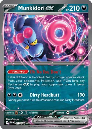 Munkidori ex 37 - SV Shrouded Fable Holofoil