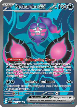 Pecharunt ex 85 - SV Shrouded Fable Holofoil