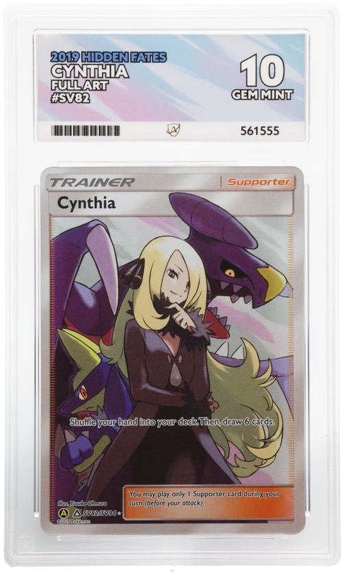 Cynthia SV82 - Ace 10 - Hidden Fates