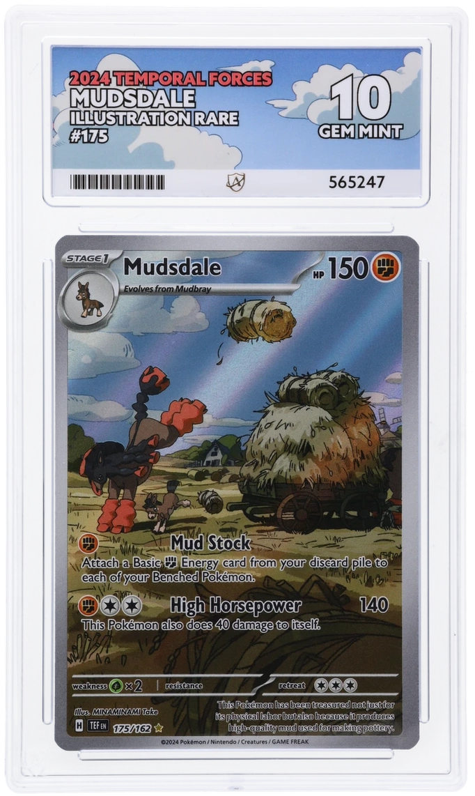 ACE 10 - Mudsdale - 175/162 - Temporal Forces - Pokemon