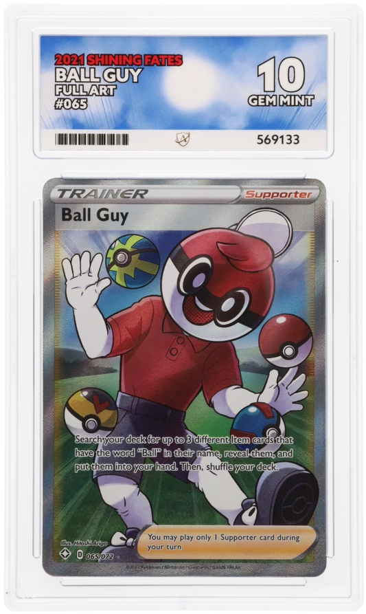 ACE 10 - Ball Guy - 065/072 - Shining Fates - Pokemon