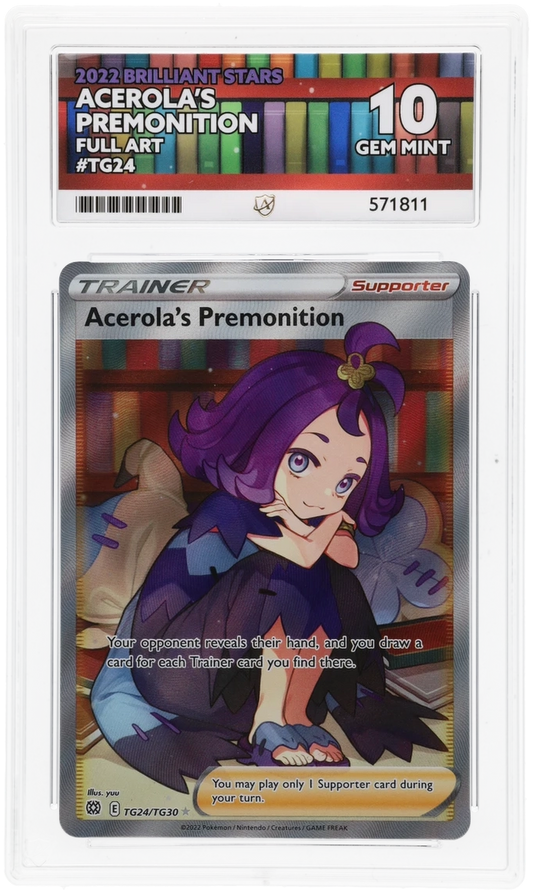 ACE 10 - Acerola's Premonition - TG24/TG30 - Brilliant Stars - Pokemon