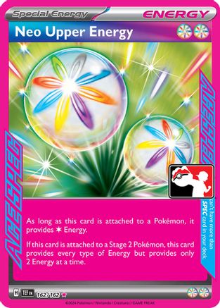 Neo Upper Energy 162 - Prize Pack Series Cards Holofoil