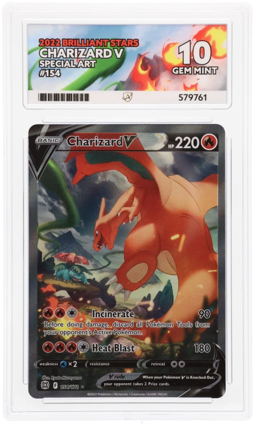 Charizard V 154/172 - Ace 10 - Brilliant Stars